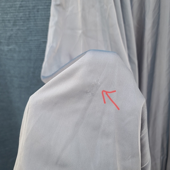 La Femme | Lace & Satin A-Line Gown In Cocoa Size 6 NWT Flawed - Picture 6 of 16